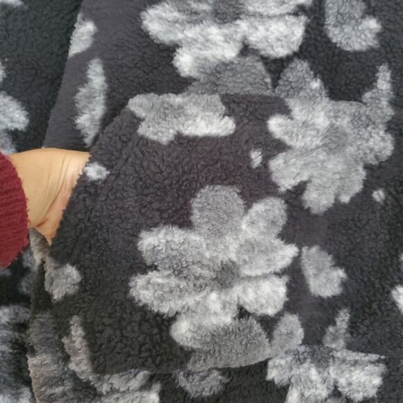 Obey Shaylin Hoodie Women’s Size Small Oversized Textured Pullover NWT - Picture 5 of 11